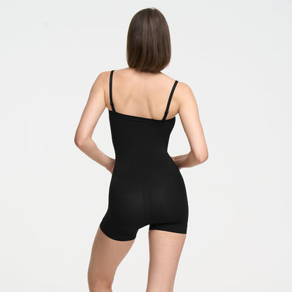 Strapless Bodysuit formende Shapewear mit kurzer Hose