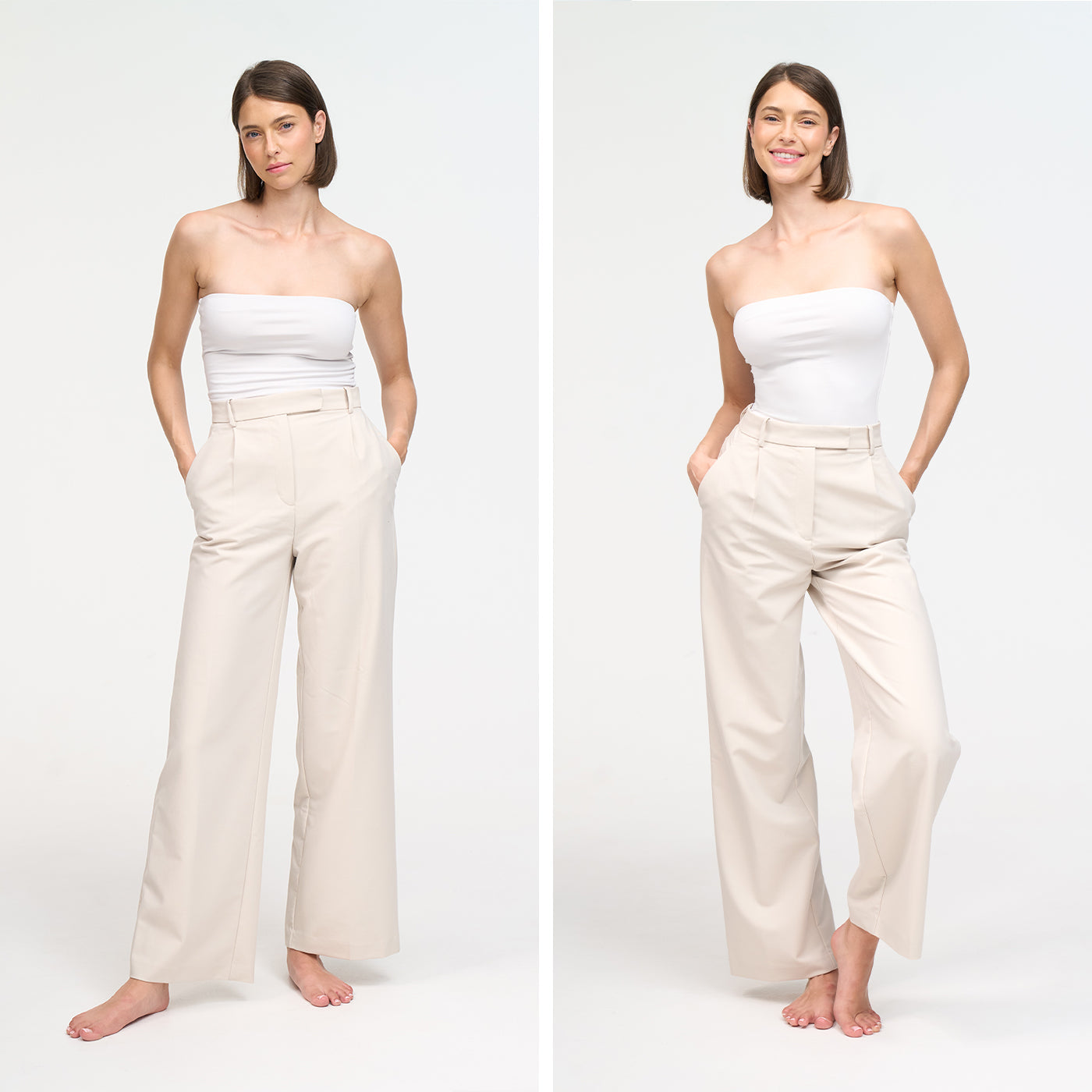Strapless Bodysuit formende Shapewear mit kurzer Hose