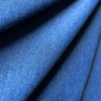 Wanda™ | Sommer V-Ausschnitt Halb Denim Kleid