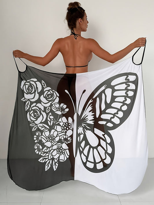 Bohemian Stil Schwimmurlaubskleid