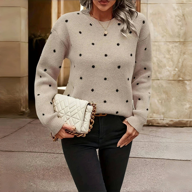Esmee | Polka-Punkt Pullover