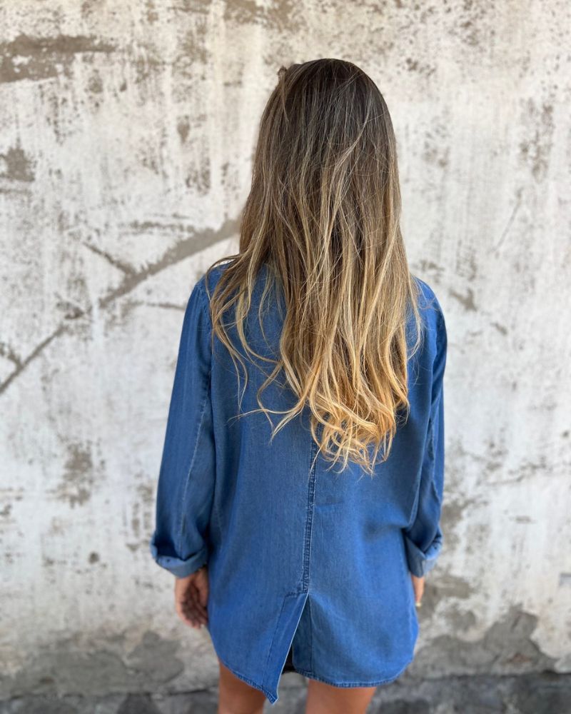 Flurina | Lässiger Jeansblazer