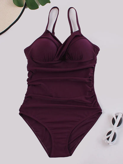 Semm - Stilvolles Plus-Size Rüschenswimwear - Letzter Tag 80% Rabatt!