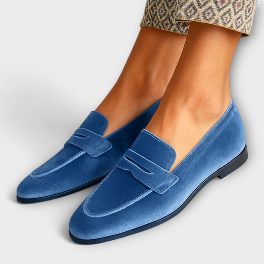 Louise - Weiche Velours Loafer