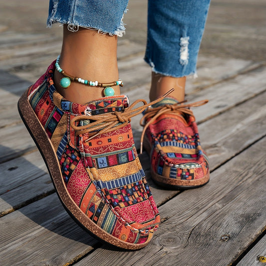 Beeckhoven™ | Bunte Retro Damenschuhe