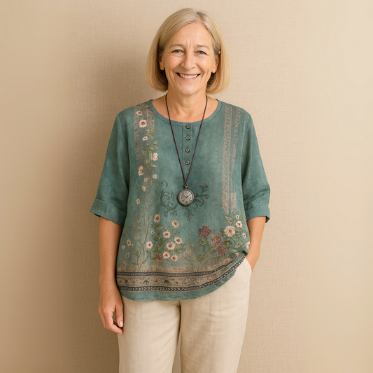 Anya | Vintage Bluse