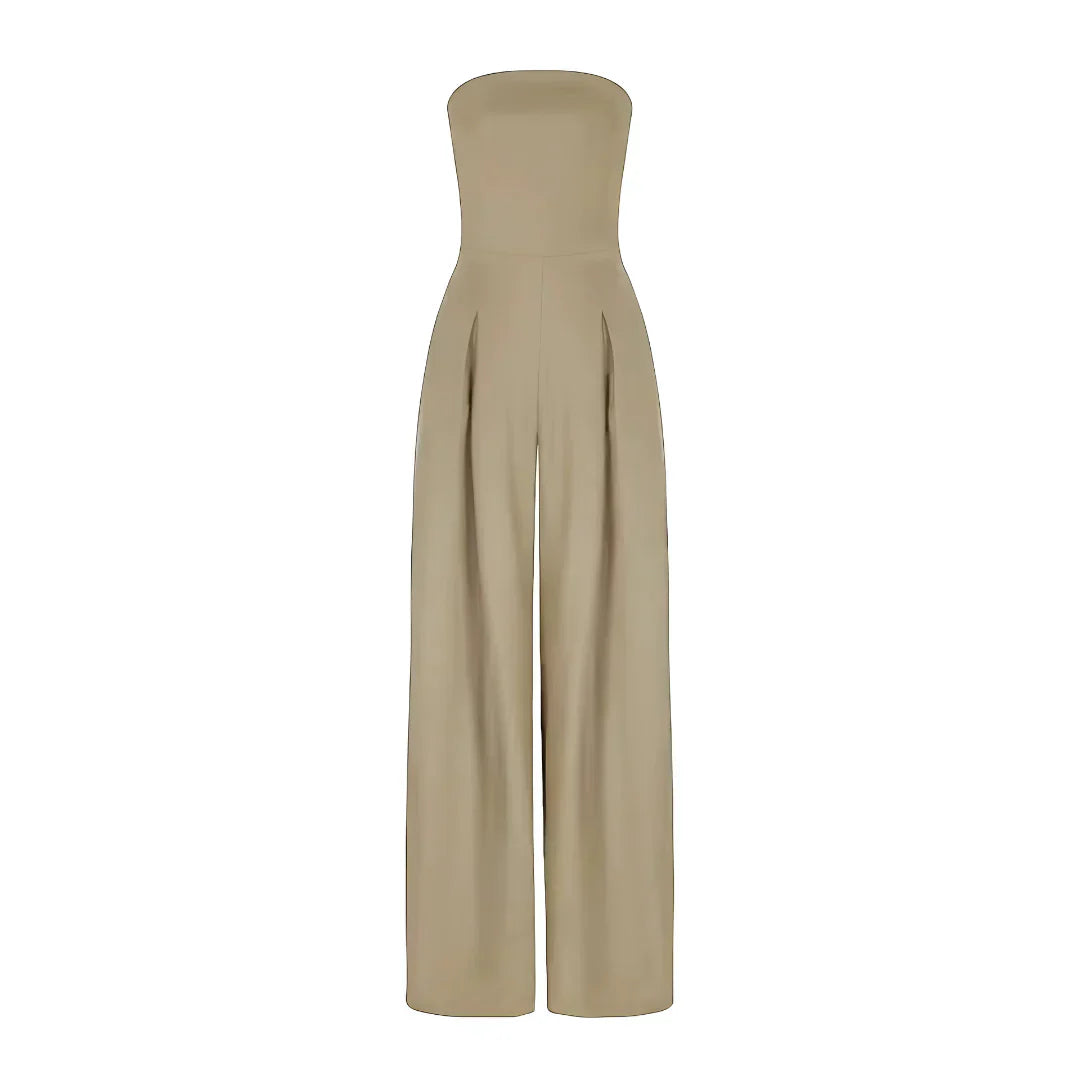 Malene™ Schulterfreier Jumpsuit