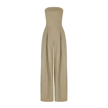 Malene™ Schulterfreier Jumpsuit