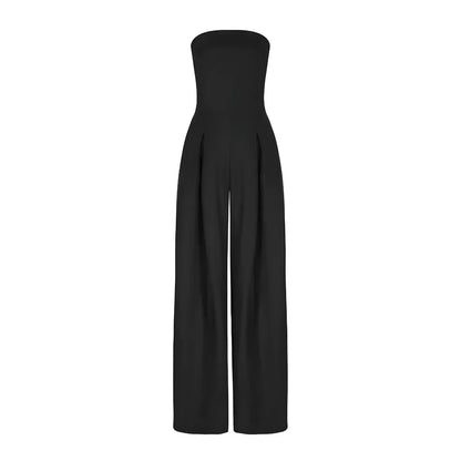 Malene™ Schulterfreier Jumpsuit