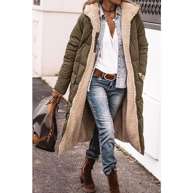 Ninette | Wendbare Parka-Jacke