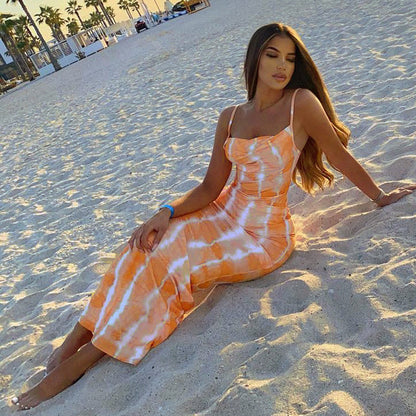 Giana - Lange Strandkleid für Damen