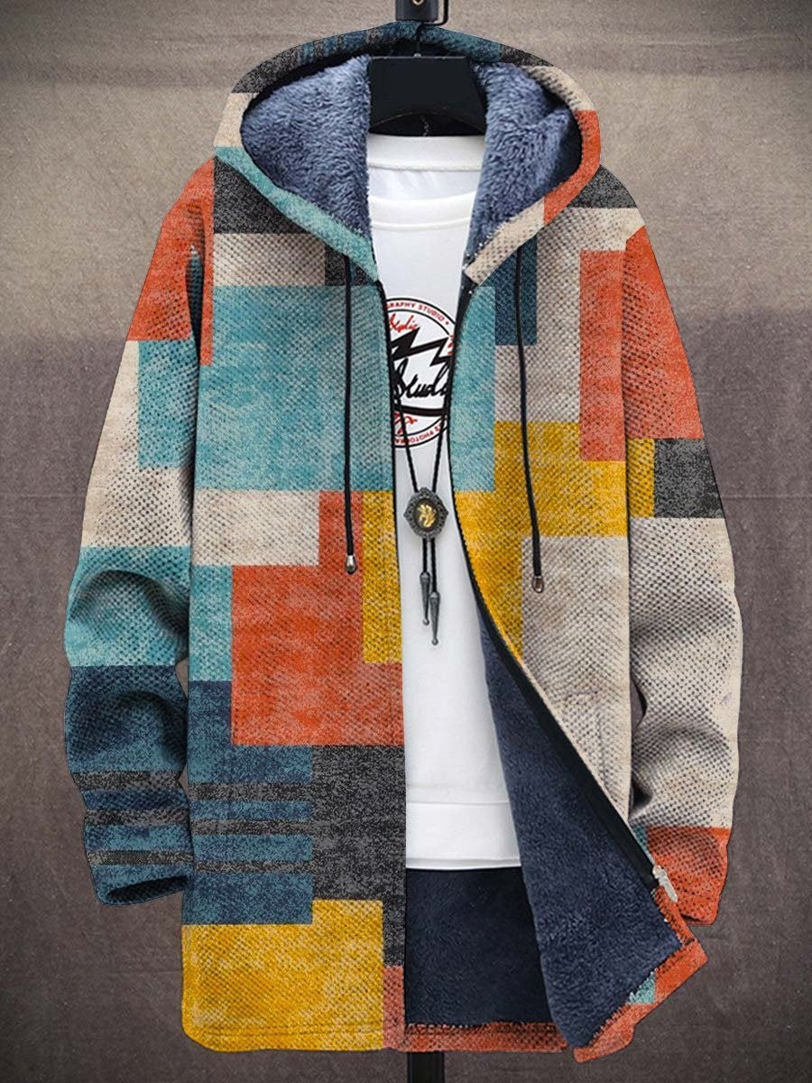Jindalee | Luxuriöse, kunstinspirierte Strickjacke