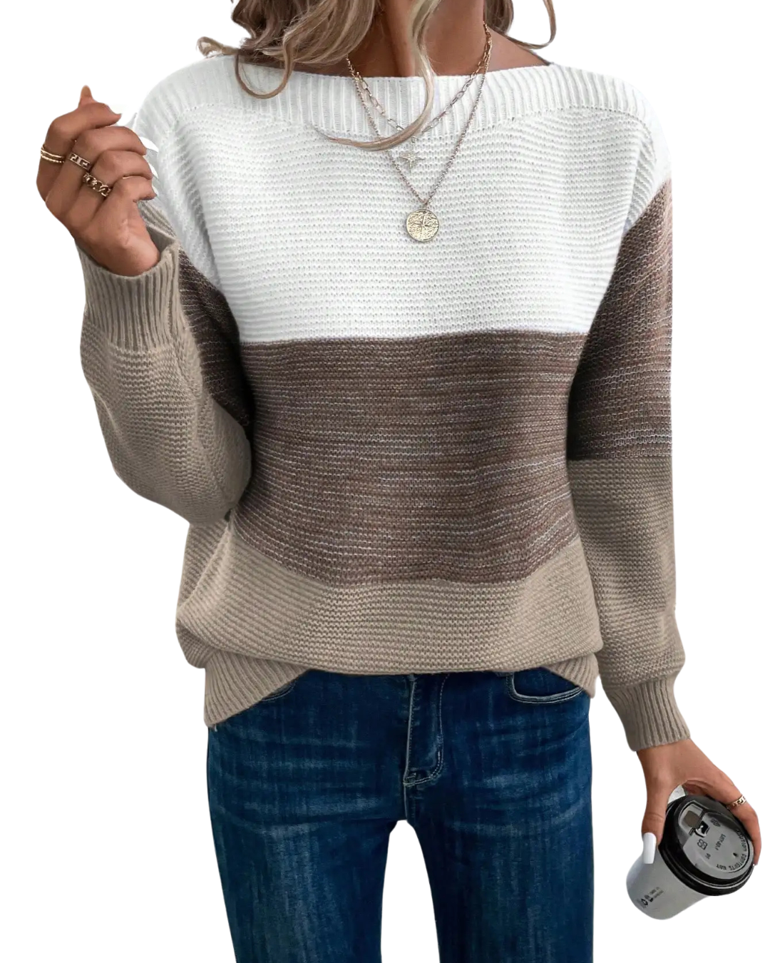 Elise | Ombre Pullover, der schmeichelt und umhüllt