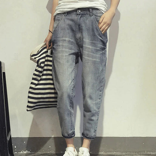 Helle blaue Jeans - stilvolle und gemütliche Damen-Denim-Hosen