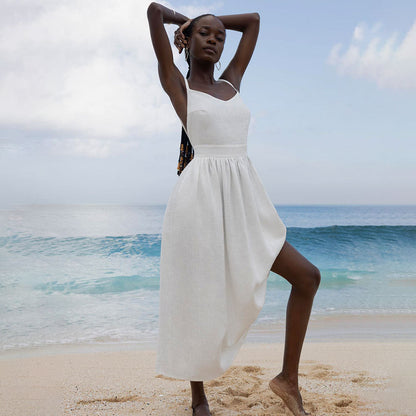 Viraelis - Küstenzauber Strandkleid