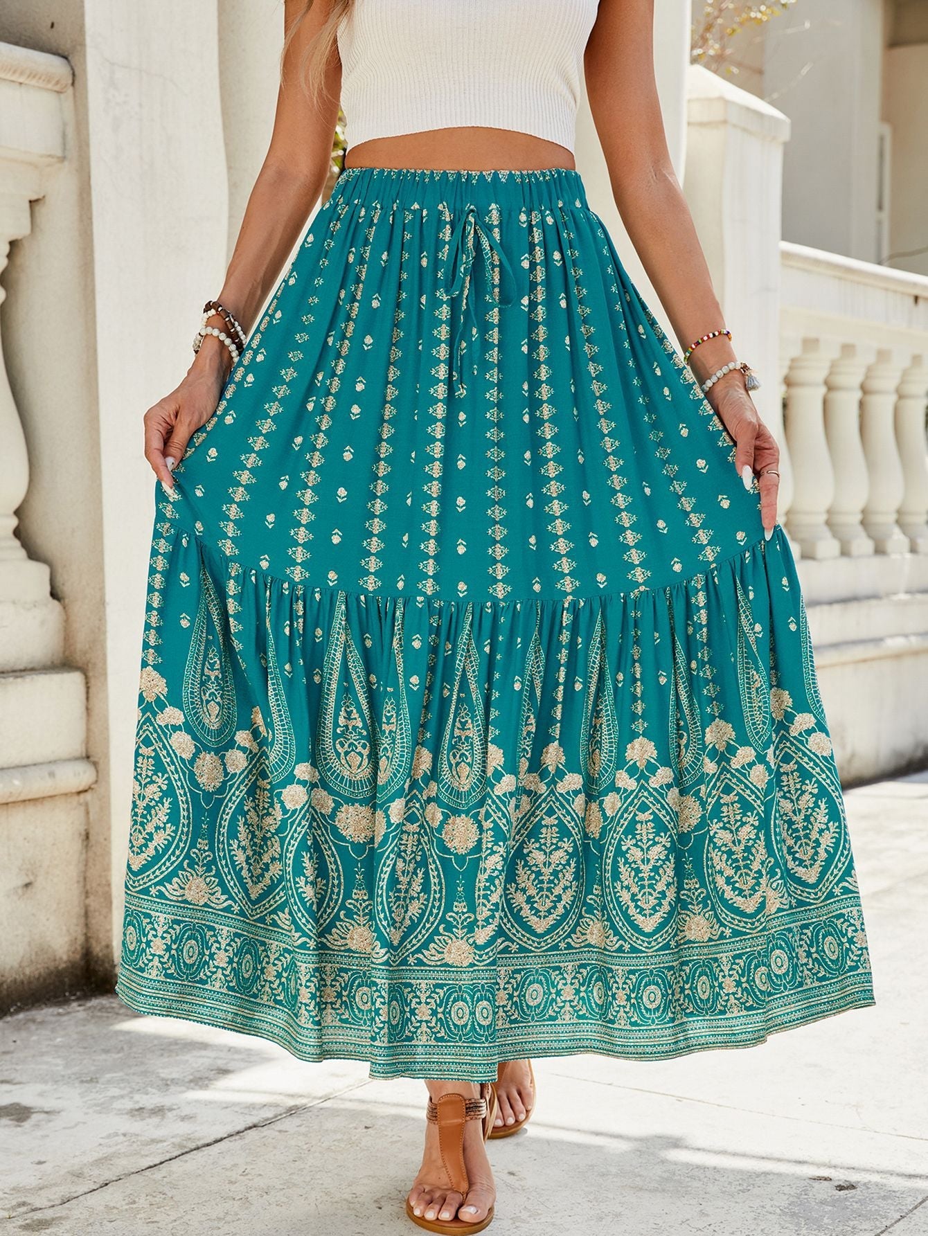 Viraelis - Vintage Breeze Sommerrock
