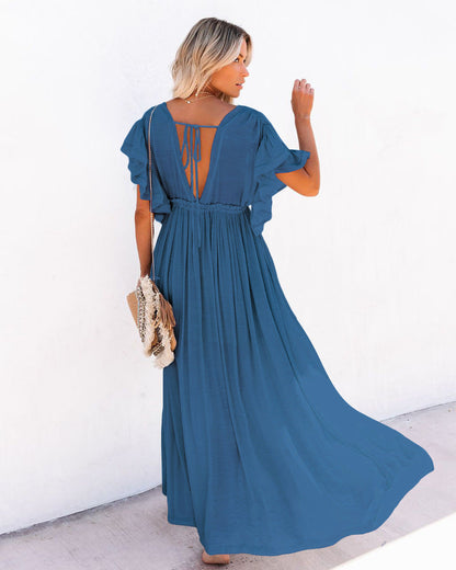 Viraelis - One-Size Sommerbrise Strandkleid