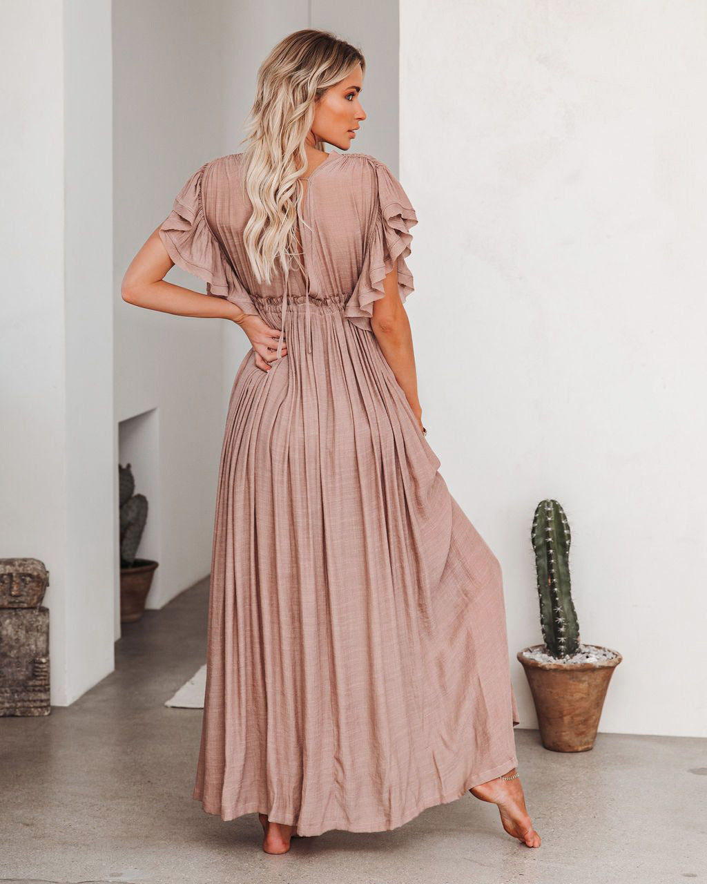 Viraelis - One-Size Sommerbrise Strandkleid