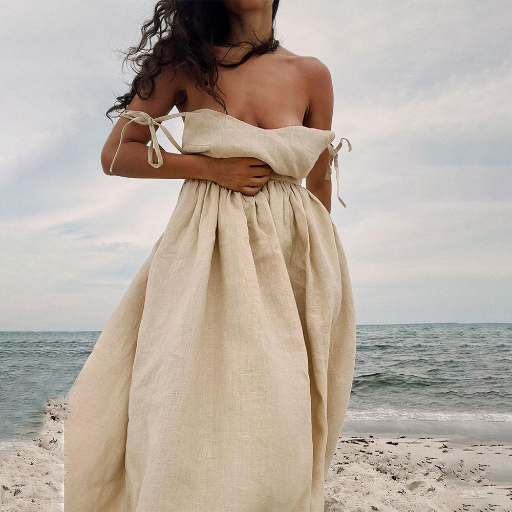 Viraelis - Küstenzauber Strandkleid
