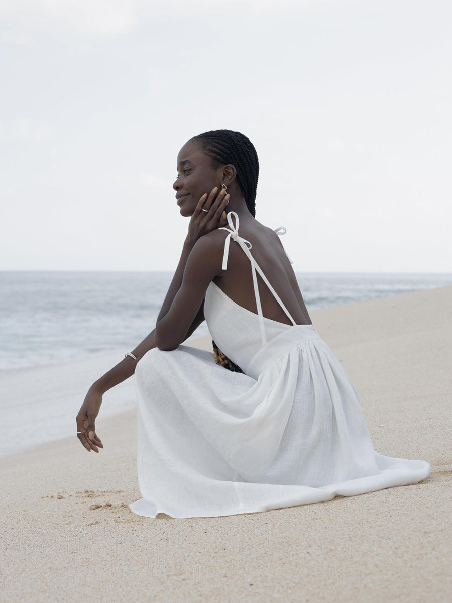 Viraelis - Küstenzauber Strandkleid