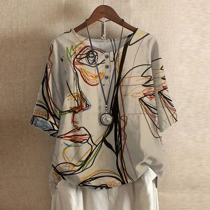 Anya | Vintage Bluse
