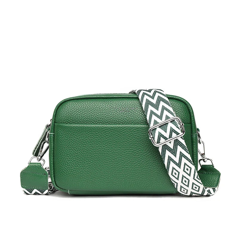 Leder Crossbody-Tasche für Damen Schultertaschen