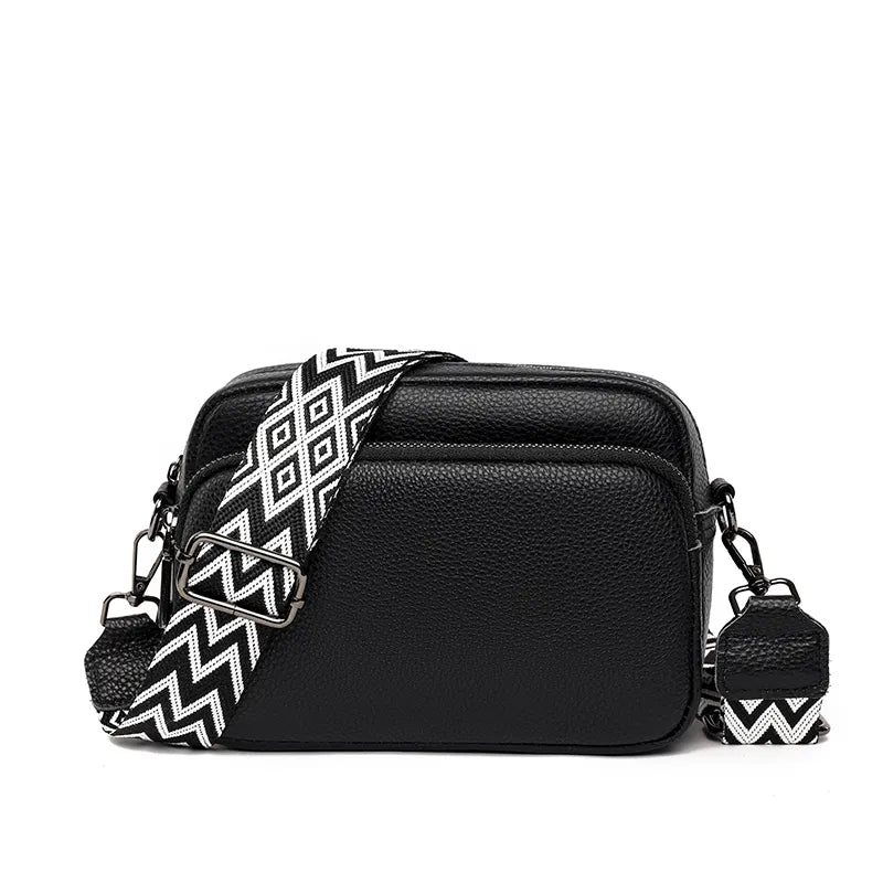 Leder Crossbody-Tasche für Damen Schultertaschen