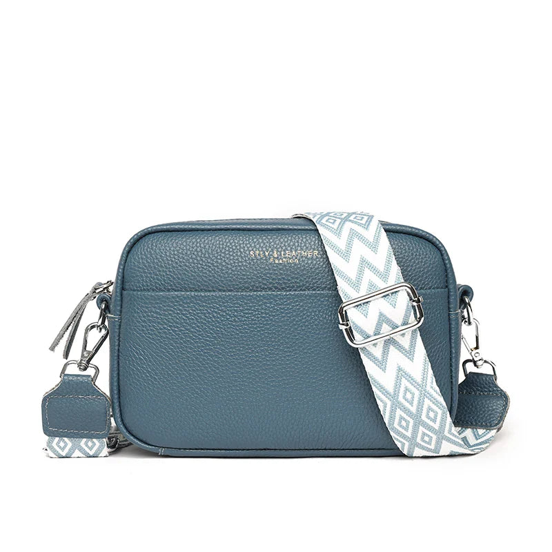 Leder Crossbody-Tasche für Damen Schultertaschen