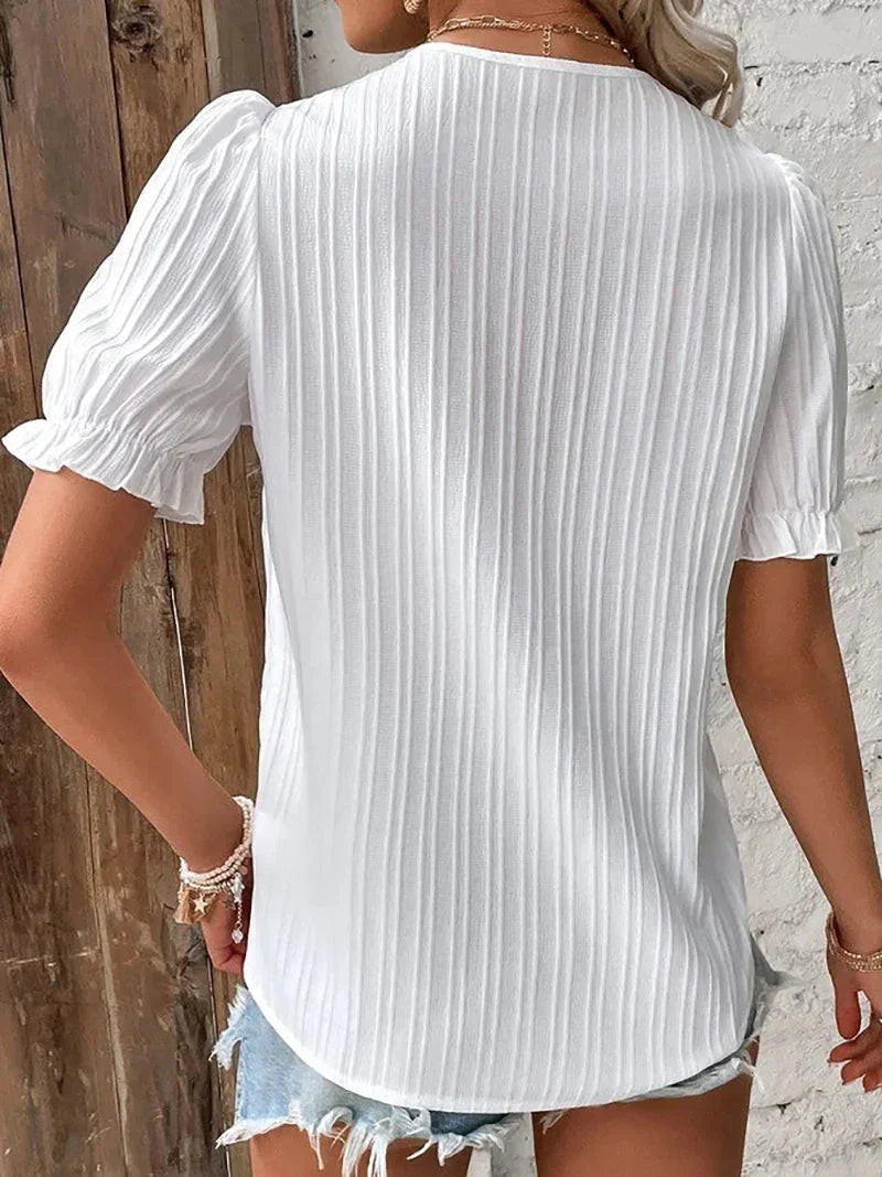 Bea™ - Charmante Bluse mit eleganten Details