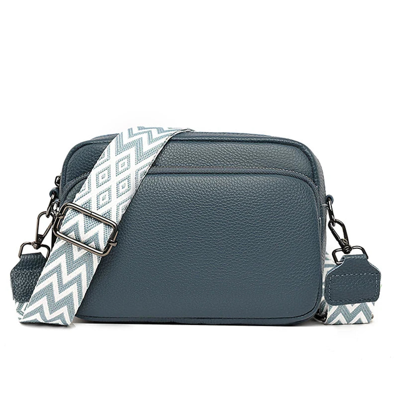 Leder Crossbody-Tasche für Damen Schultertaschen