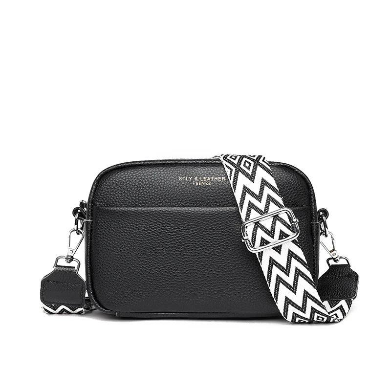 Leder Crossbody-Tasche für Damen Schultertaschen