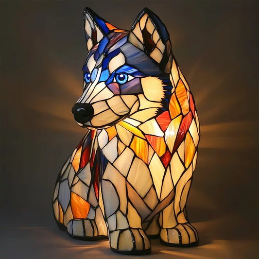 Arktische Aussicht Husky