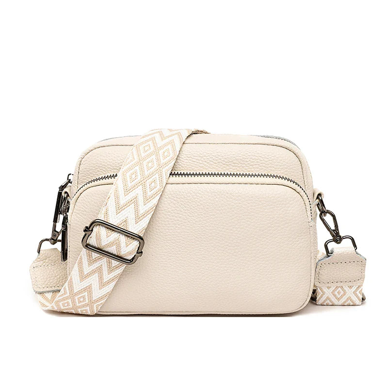 Leder Crossbody-Tasche für Damen Schultertaschen