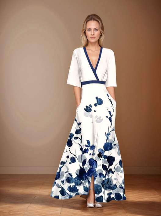 Viraelis - Bunte Blumenkleid