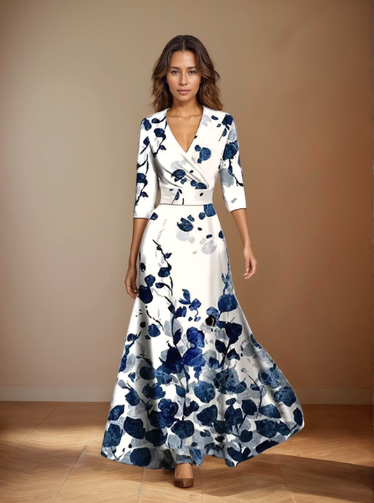 Viraelis - Bunte Blumenkleid