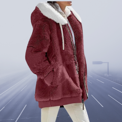 Alessandra – neue Alltagsjacke mit Kapuze