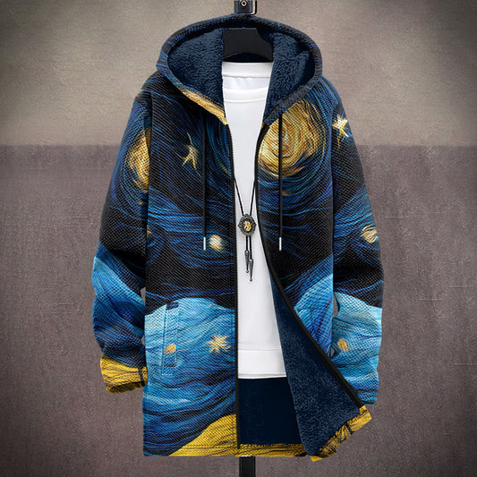Waverley | Luxuriöse, kunstinspirierte Strickjacke