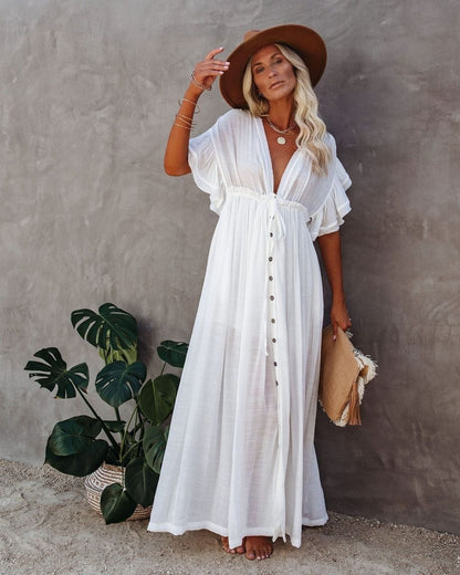 Viraelis - One-Size Sommerbrise Strandkleid