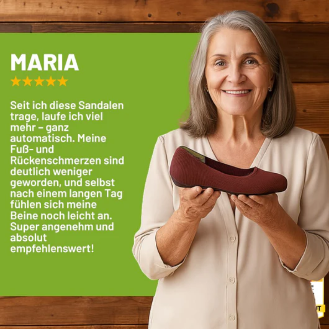Orthorinas - ergonomische schmerzlindernde Ballerinas