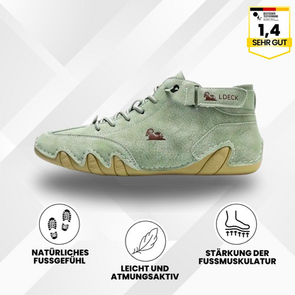 Alpaca™ - ergonomischer, wasserdichter & schmerzlindernder Leder-Barfußschuh