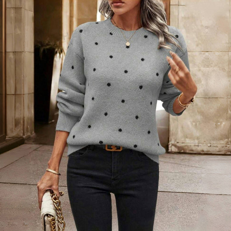 Esmee | Polka-Punkt Pullover