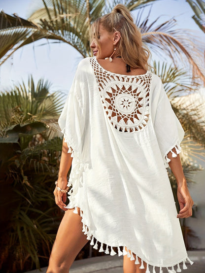 Patricia - Gehäkeltes Strandkleid