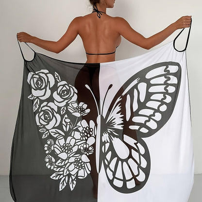 Bohemian Stil Schwimmurlaubskleid