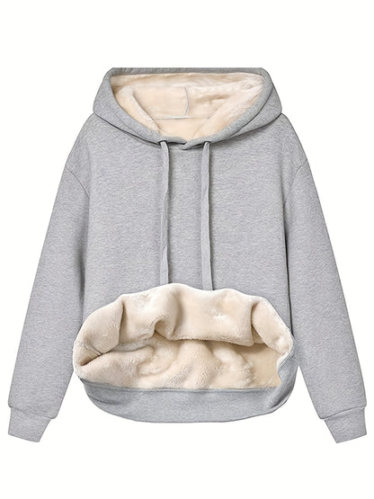 Mera - Sweatshirt Mit Kapuze und Fleece-Futter