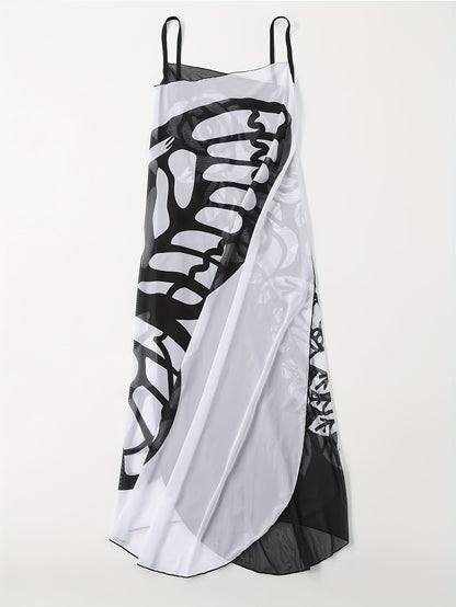 Bohemian Stil Schwimmurlaubskleid