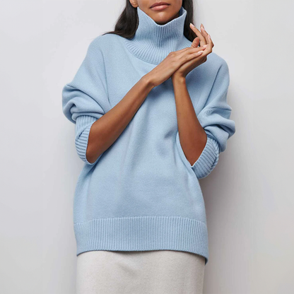 Marjolaine | Strick-Dolcevita-Pullover