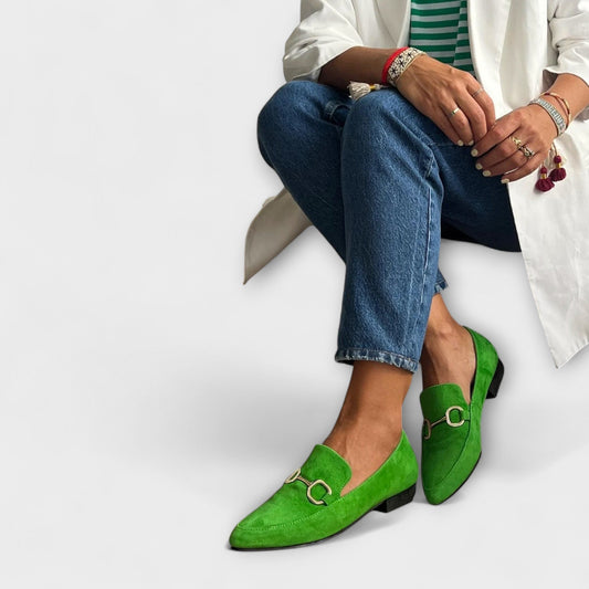 Kaia – Spitz zulaufende Slipper-Ballerinas