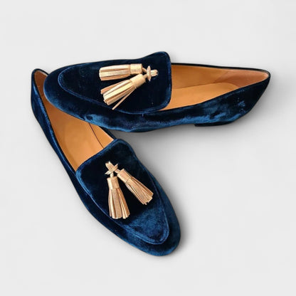 Quinnlyn – Vintage-inspirierte Loafers mit Quasten