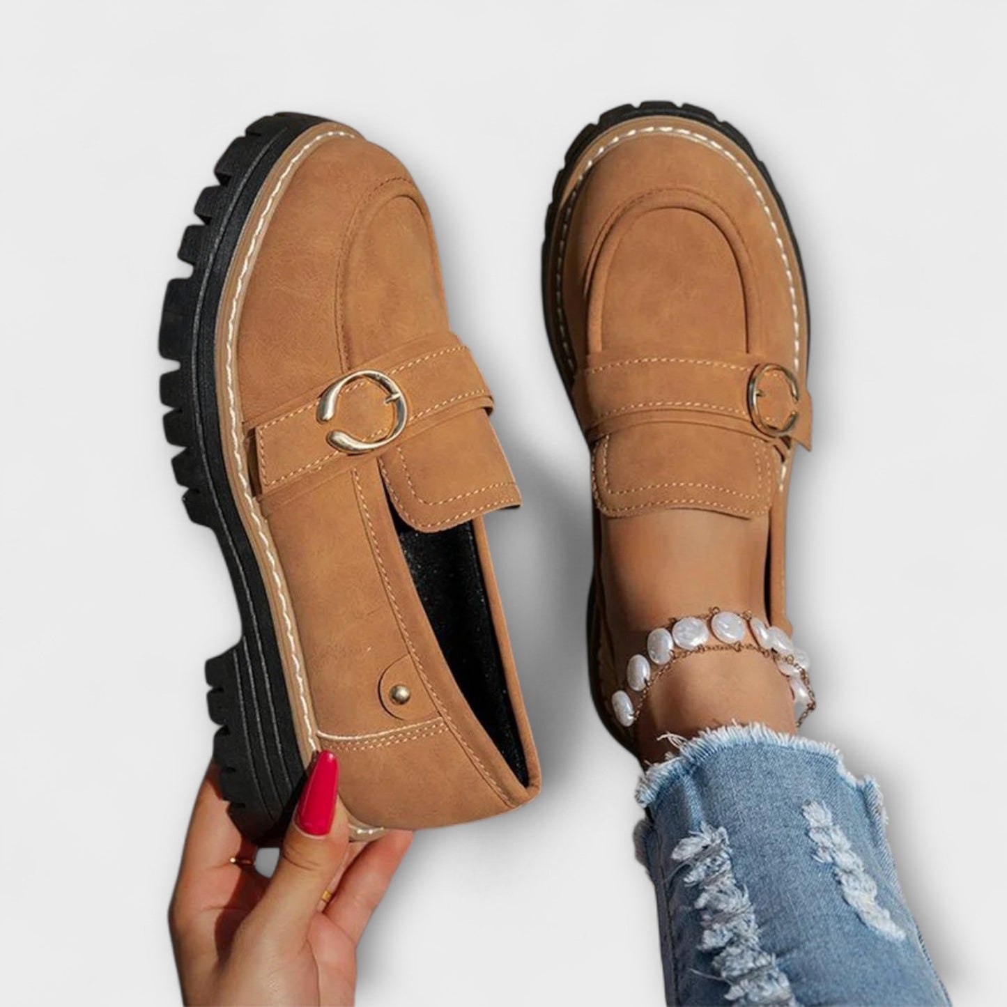 Lora – Legere Slipper mit Runder Spitze