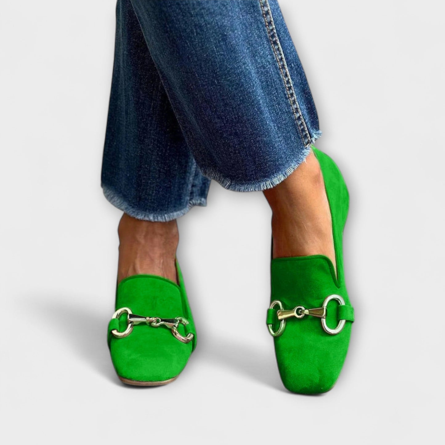 Taliah – Loafers mit quadratischer Zehenpartie und Schnalle
